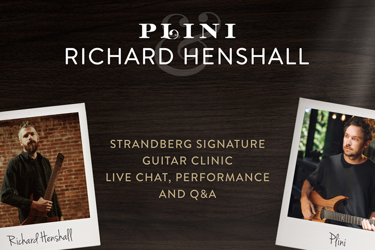 EVENT ANNOUNCEMENT: PLINI & RICHARD HENSHALL team up for London Guitar Clinic